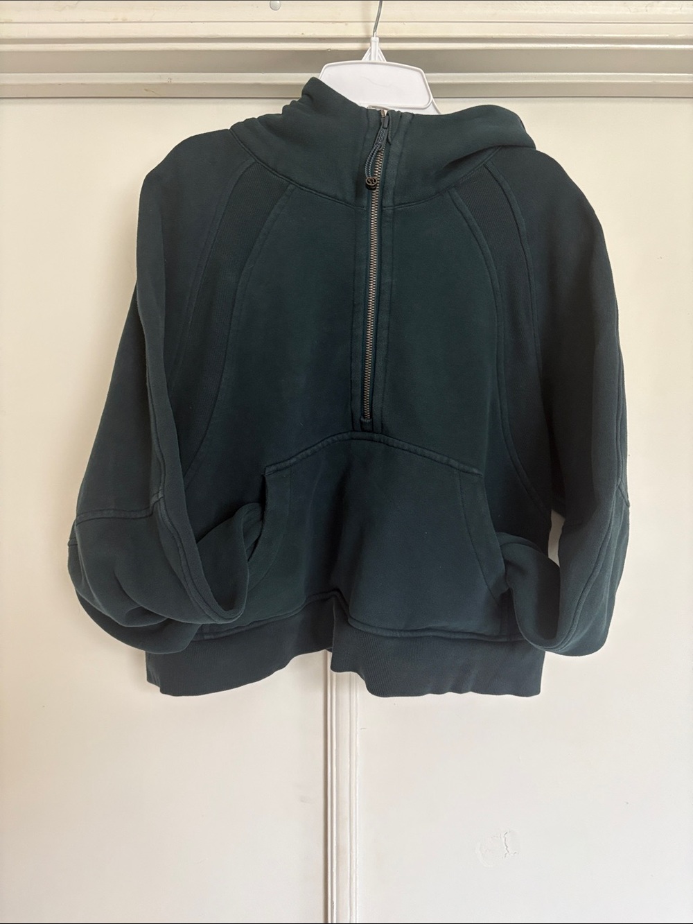 Lululemon scuba cropped Hoodie Sweatshirt